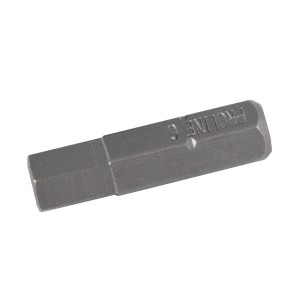 Końcówka 1/4" 6-kątna 6mm, długość 25mm, 10szt. PROLINE