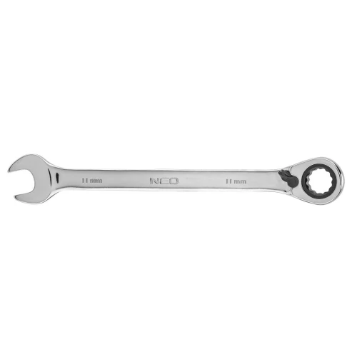 Klucz płasko-oczkowy z grzechotką i przełącznikiem 11mm NEO TOOLS