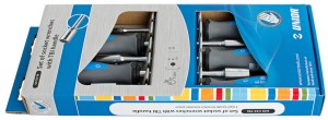 Zestaw wkrętaków nasadowych, 5 części, 629CS5TBI UNIOR