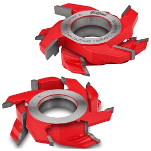 Zestaw frezów HM 114x40x22-27/4z do drzwi meblowych GLOBUS