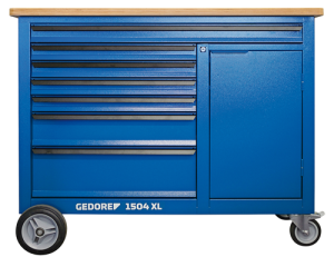 Stół warsztatowy z podstawowym wyposażeniem 198-częściowy 1504 XL-S-198 AGRAR GEDORE