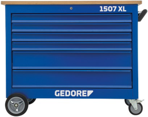 Stół warsztatowy z asortymentem Jumbo NFZ, 302-częściowy KL-4999-420 GEDORE