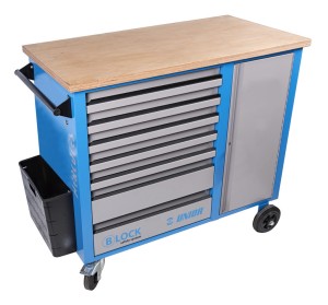Wózek narzędziowy Herkules z systemem blokady szuflad - 940H2BLOCK UNIOR