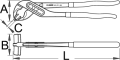 Szczypce do opon - 1601/2DP Unior schemat