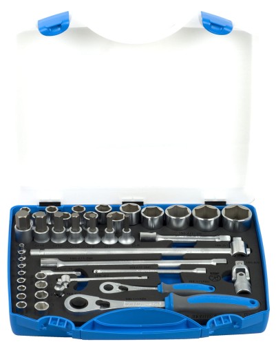 Zestaw kluczy nasadowych 1/4" i 1/2" 190BI6P43 UNIOR .jpg