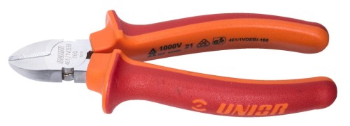 Szczypce tnące, boczne, izolowane 461/1VDEBI UNIOR