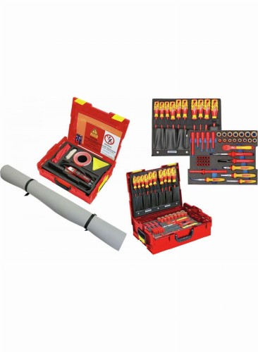 Zestaw narzędzi VDE HYBRID 63-częściowy 1100-1094-95 ES GEDORE