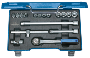 Zestaw kluczy nasadowych 3/8“ 17-częściowy D 30 GMU-3 GEDORE