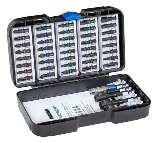 Zestaw bitów TORSION 45-częściowy 666-045 GEDORE