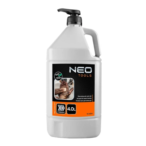 Żelowa pasta do mycia rąk, do usuwania bardzo trudnych zabrudzeń 4l NEO TOOLS