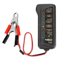 Tester akumulatorów i ładowania 12V LED NEO TOOLS