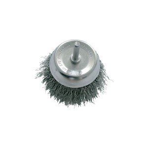 Szczotka doczołowa FI= 100mm, trzpień 6mm PROLINE