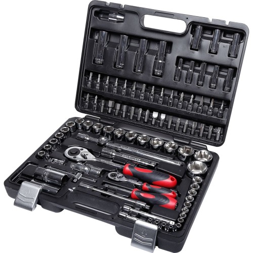 Zestaw 94szt. nasadek i końcówek 1/2", 1/4", 4-32 mm PROLINE