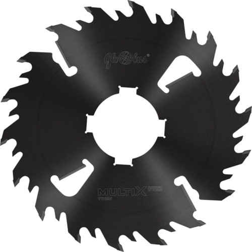 Piła HM MULTIX PRO Twin 0300x70x3,6/2,2/14+4z 2GS 4(20x6) do cięcia drewna świeżego na wielopiłach i trakach tarczowych