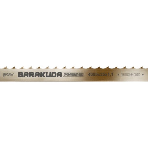 Piła taśmowa BARAKUDA  4005x35x1,1/22 do cięcia drewna świeżego na trakach