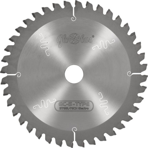 Piła STEEL-TECH Electro 160x20x2,0/1,4/40z GC-5 (W) Globus