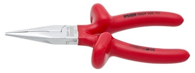 Szczypce półokrągłe 160mm z obcinakiem Unior 506/1VDEDP