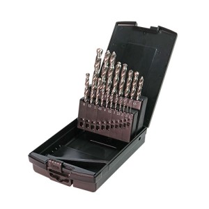 Zestaw wierteł krętych 1-10mm HSS szlifowane 19 szt. BMM TOOLS