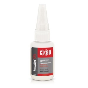 Klej cyjanoakrylowy BONDICX 96 20g do małych powierzchni CX80