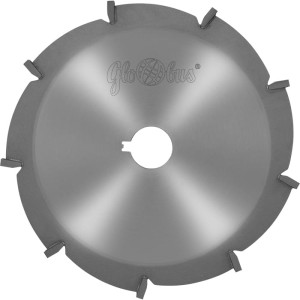 Tarcza HM 180x25,4x8,0/4,0/9z 1(6x4) do korowania drewna świeżego GLOBUS